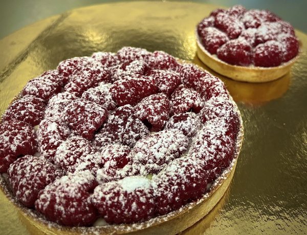 Tarte aux framboises