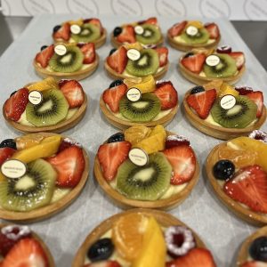 Tarte aux fruits de saison frais